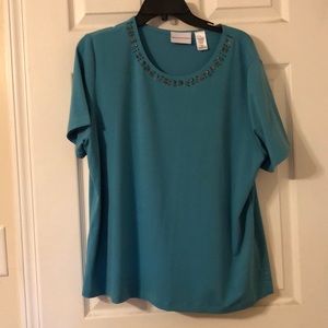 Alfred Dunner Blouse like new L
